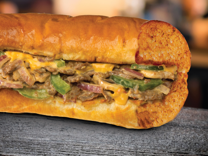 Half Philly Steak & Cheese Sub image